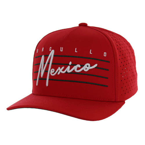 KSM078 MEXICO, PERFORATED HYDRO-RED