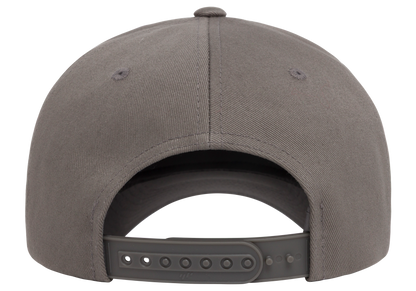 YP Classics® Retro Cotton Blend 5-Panel Snapback Cap with Braided Rope