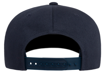 YP Classics® Retro Cotton Blend 5-Panel Snapback Cap with Braided Rope