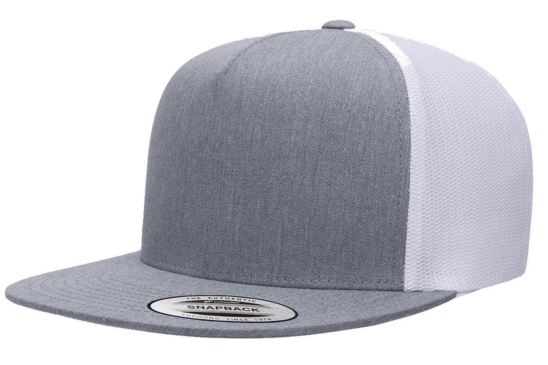 6006T - Heather/White