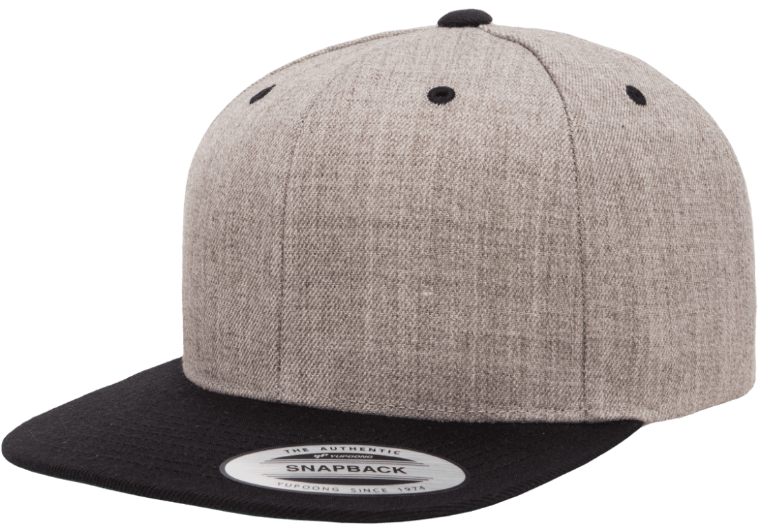 6089MT - Heather/Black