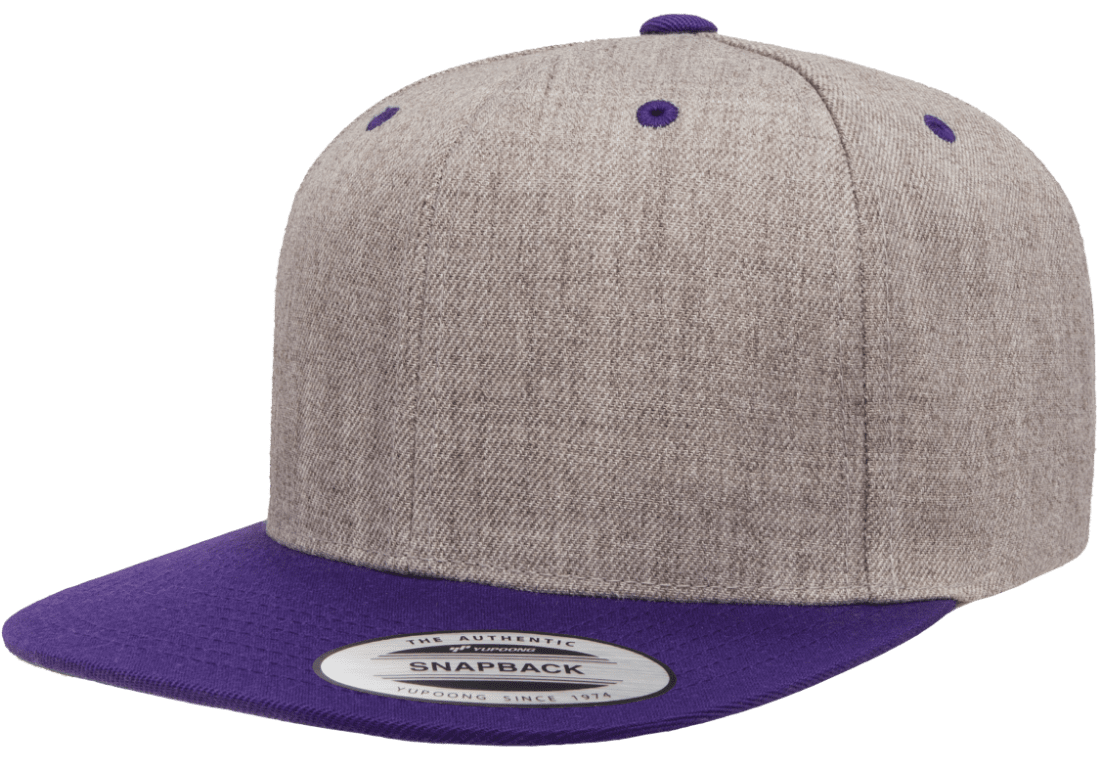 6089MT - Heather/Purple