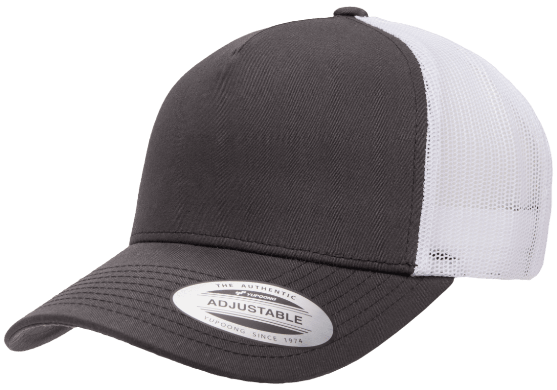 6506T - Charcoal/White
