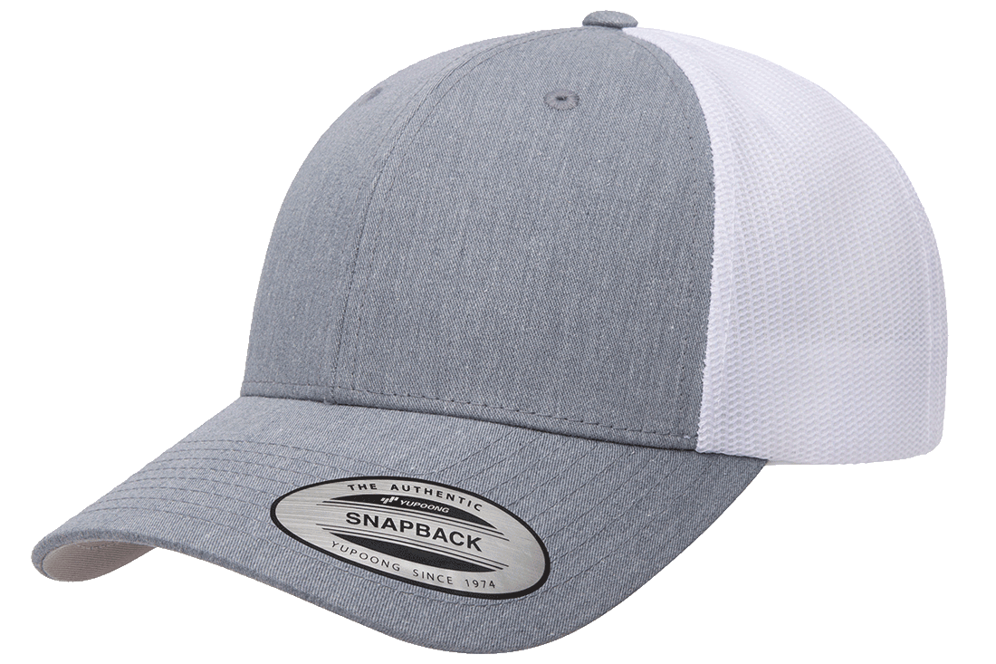 6601T - Heather/White