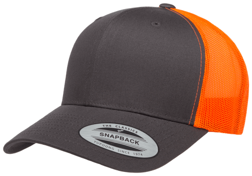 Charcoal/Neon Orange