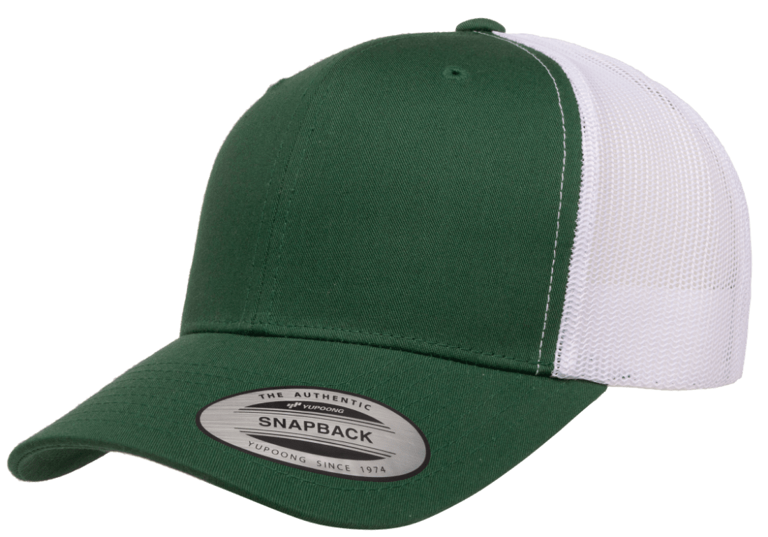 6606T - Evergreen/White