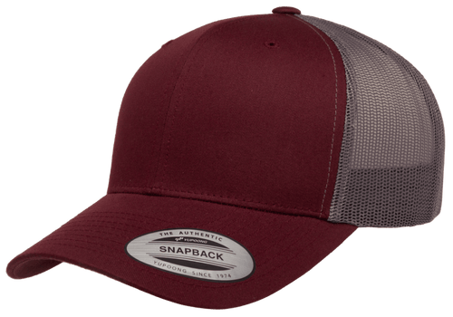 Maroon/Grey