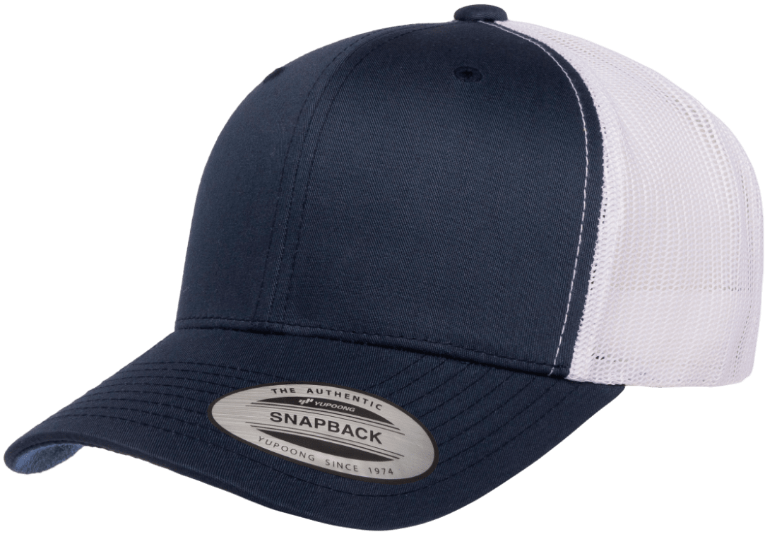 6606T - Navy/White