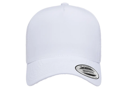 YP Classics® 5-panel snapback cap with perforation