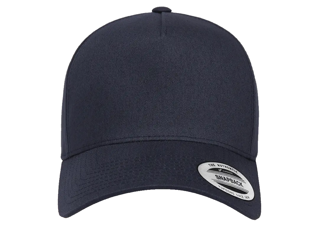 YP Classics® retro cotton blend 5-panel snapback cap