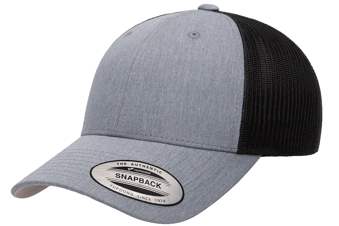 6601T - Heather/Black