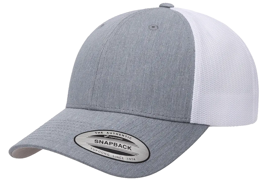 6601T - Heather/White