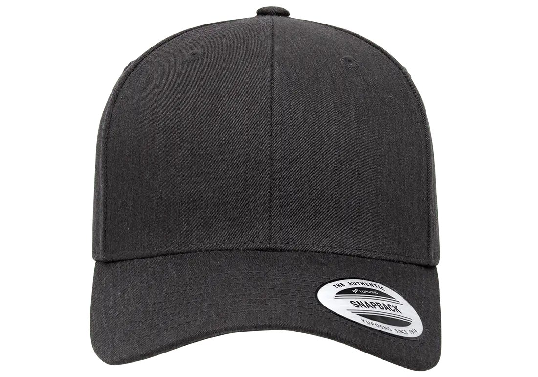 YP Classics® retro cotton twill snapback cap