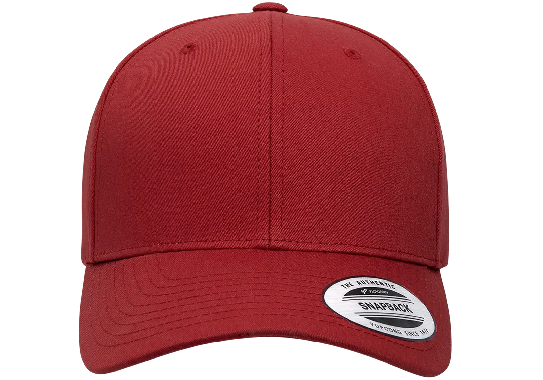 YP Classics® retro cotton twill snapback cap