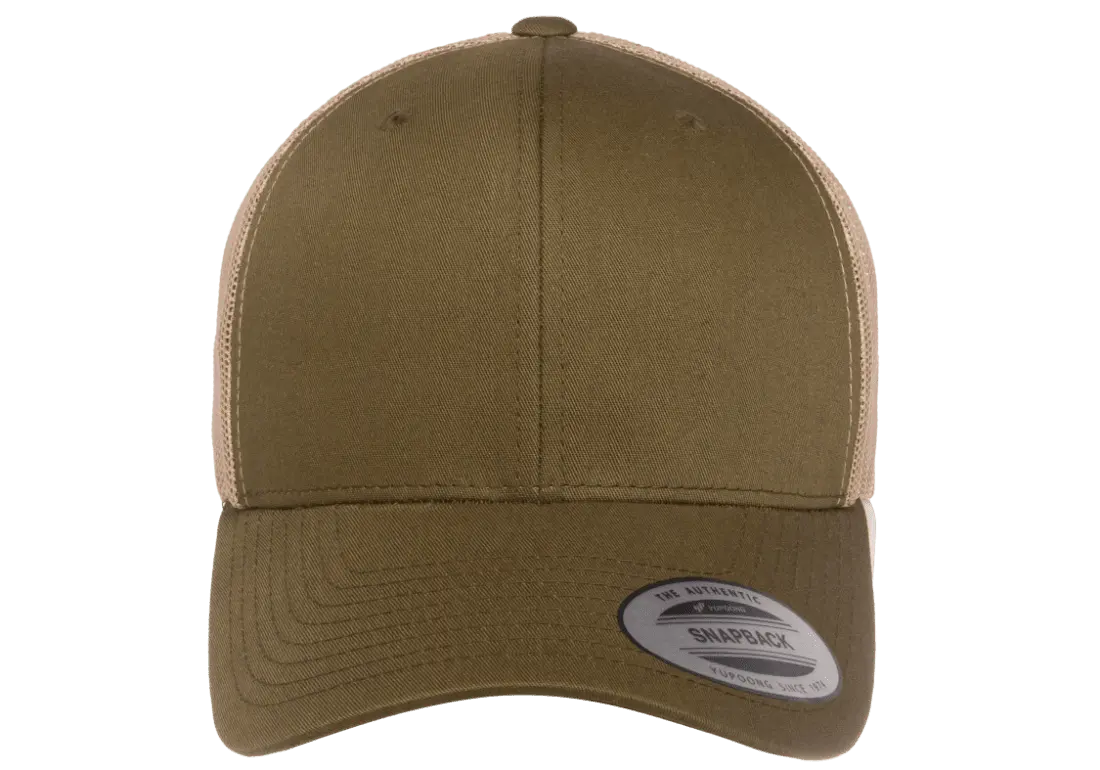 YP Classics® retro trucker cap - 2-tone
