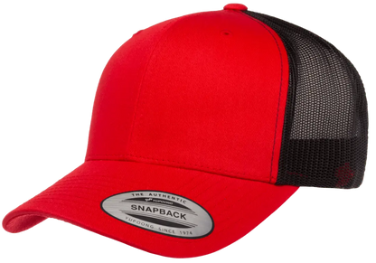 6606T - Red/Black Mesh Back
