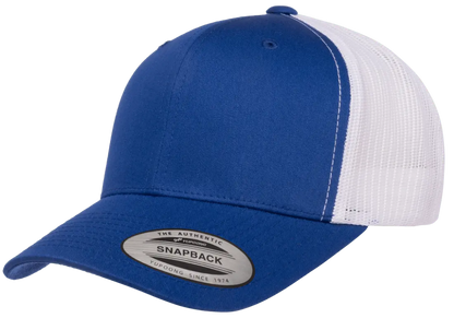 6606T - Royal/White Mesh Back