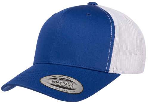 Royal/White Mesh Back / One Size