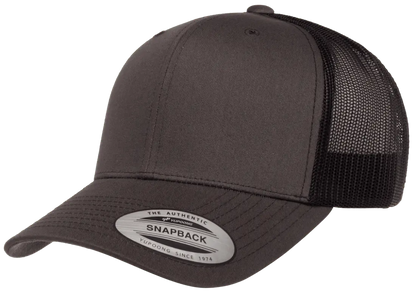 6606T - Charcoal Hat/ Black Mesh Back