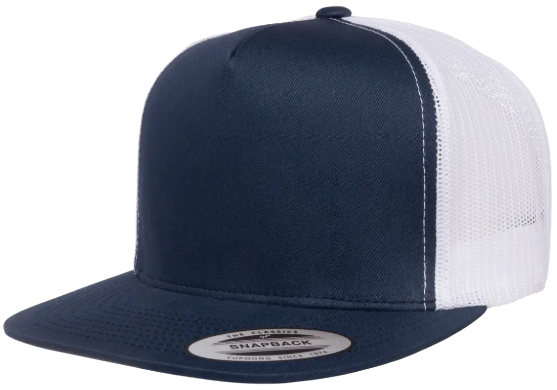 6006T - Navy/White
