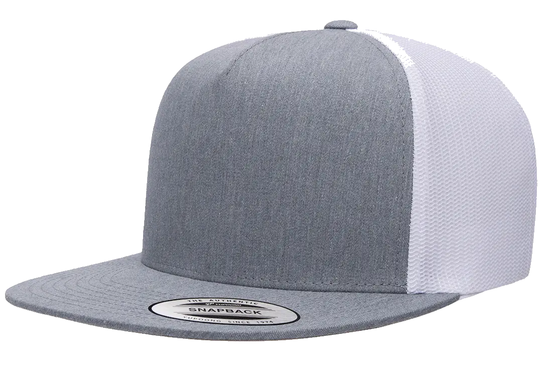 6006T - Heather/White