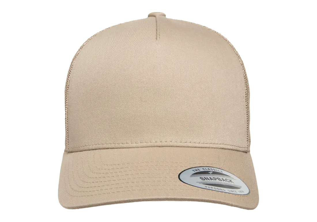 YP Classics® 5-panel retro trucker cap