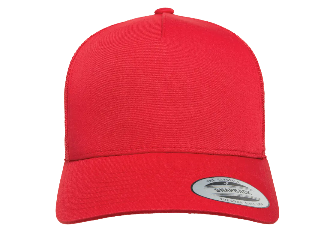 YP Classics® 5-panel retro trucker cap