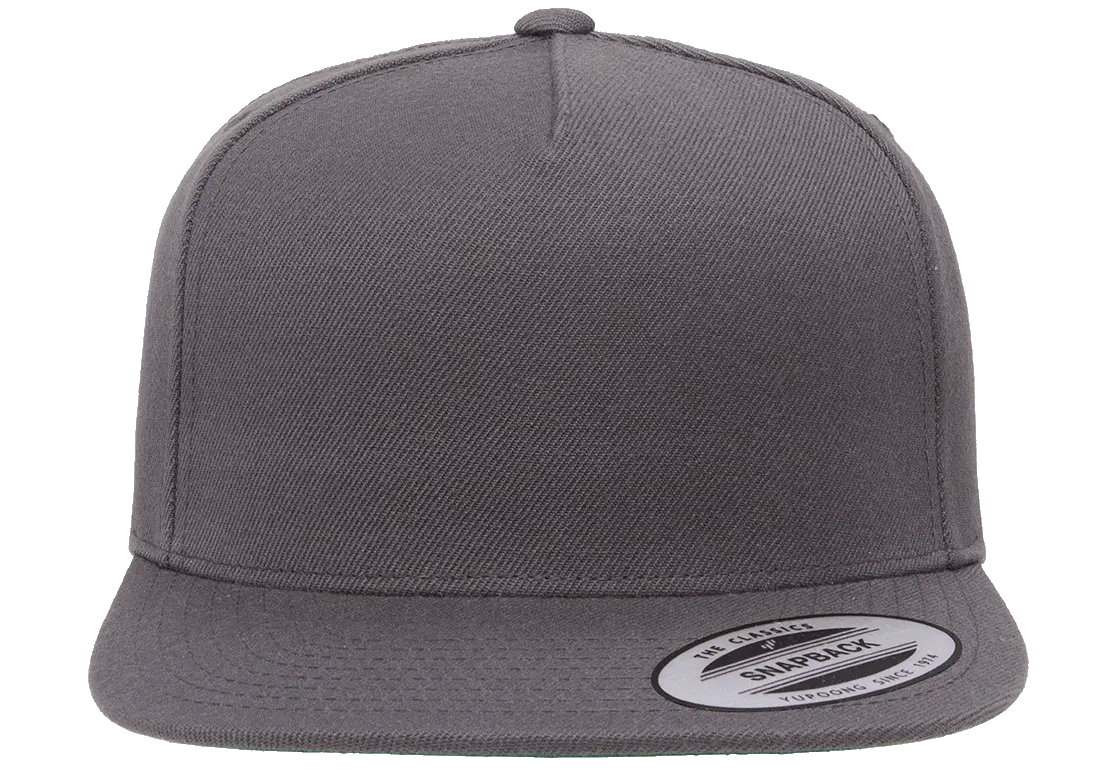 YP Classics® premium 5-panel snapback cap