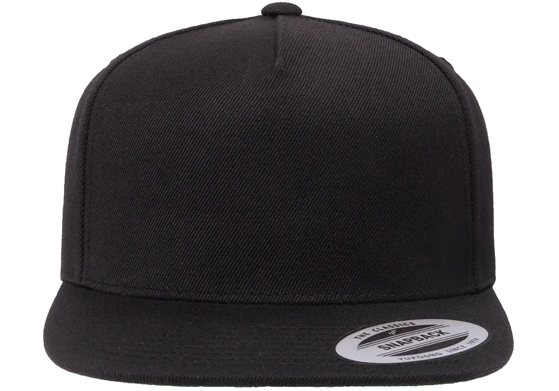 YP Classics® premium 5-panel snapback cap