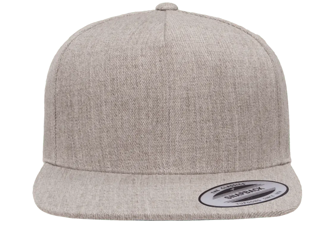 YP Classics® premium 5-panel snapback cap