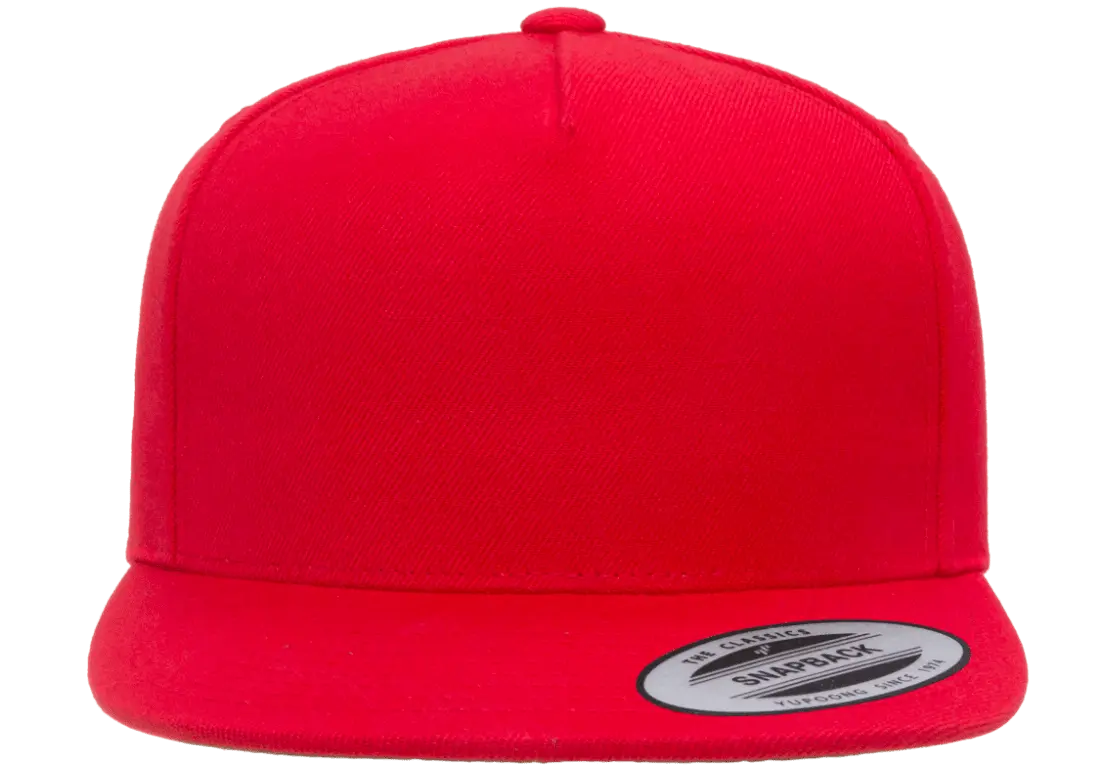 YP Classics® premium 5-panel snapback cap