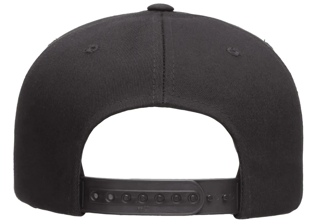 YP Classics® 5-panel cotton twill snapback cap