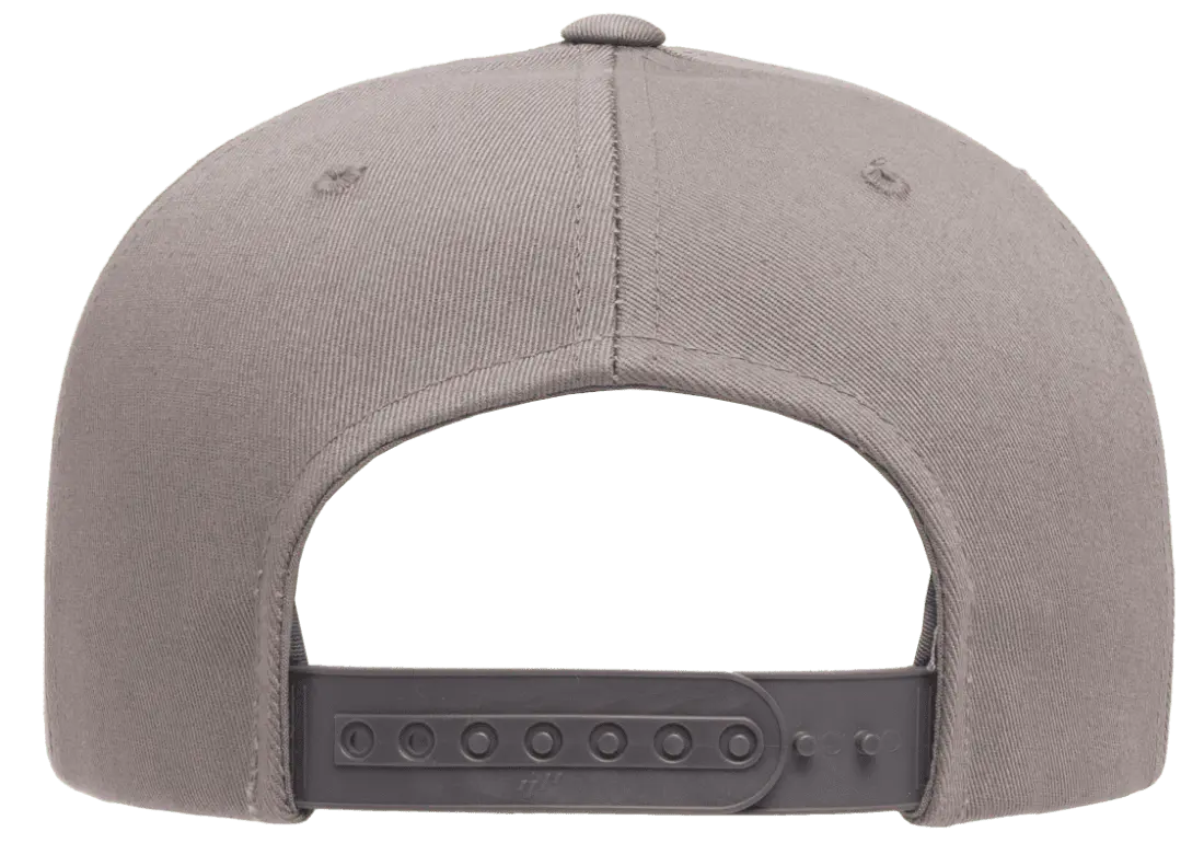 YP Classics® 5-panel cotton twill snapback cap