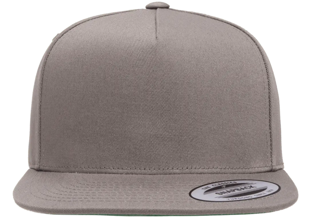 YP Classics® 5-panel cotton twill snapback cap