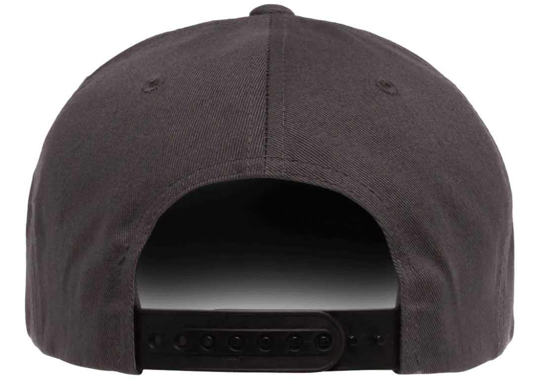 YP Classics® 5-panel cotton twill snapback cap