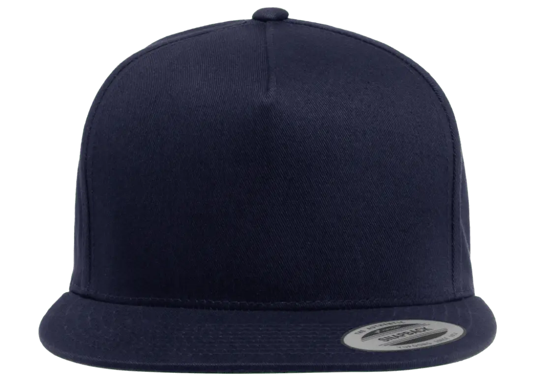 YP Classics® 5-panel cotton twill snapback cap