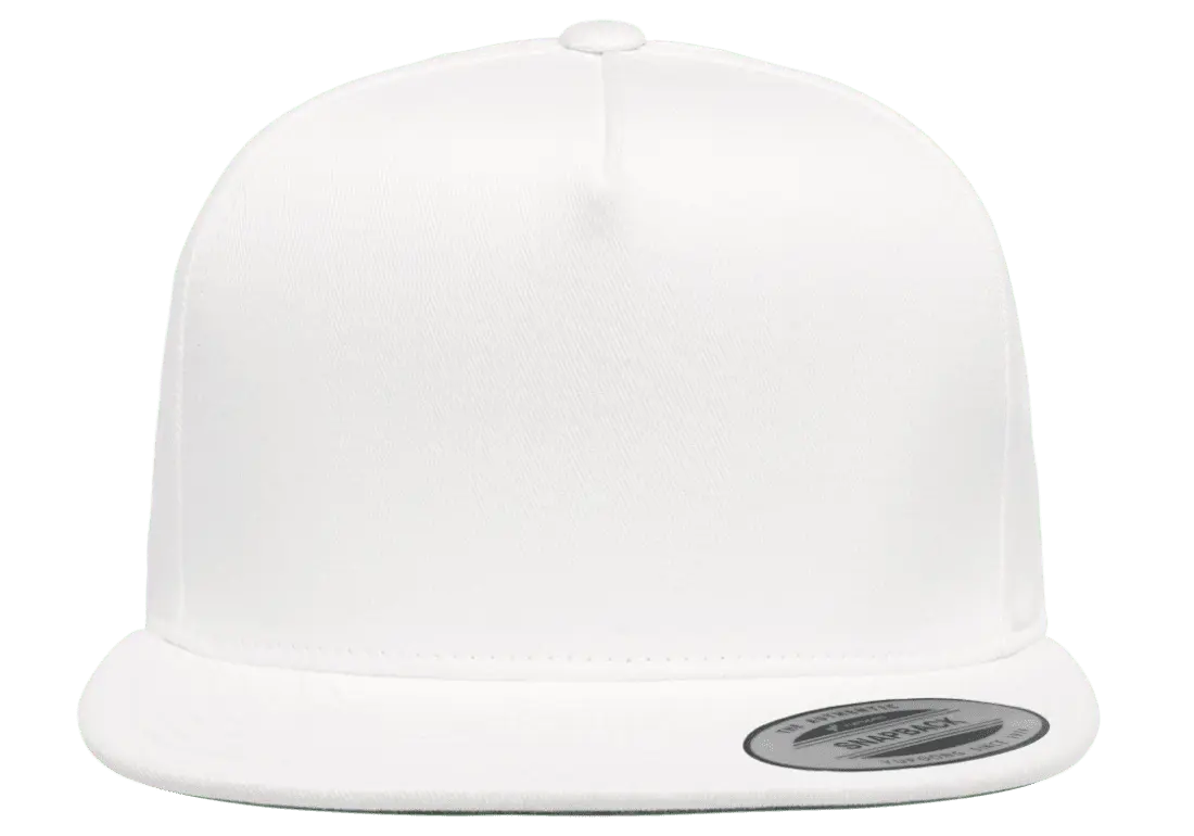 YP Classics® 5-panel cotton twill snapback cap