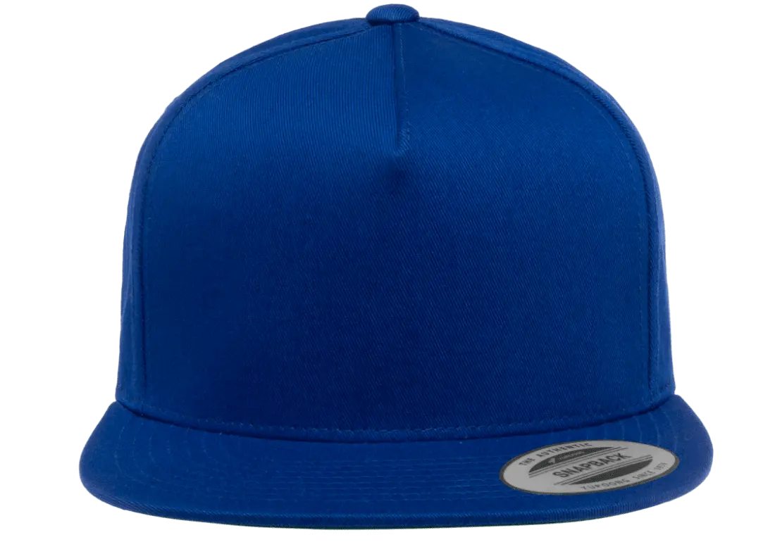 YP Classics® 5-panel cotton twill snapback cap