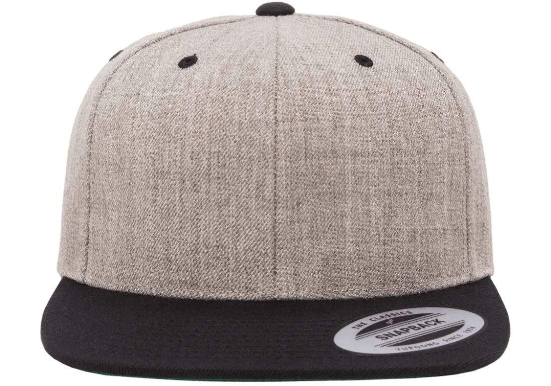 6089MT - Heather/Black