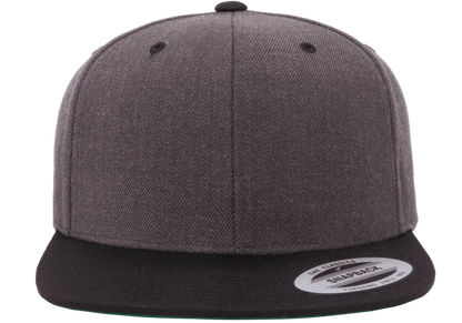 6089MT - Dark Heather/Black