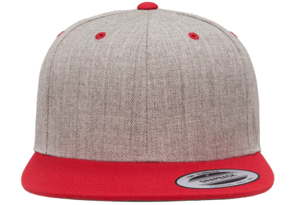6089MT - Heather/Red