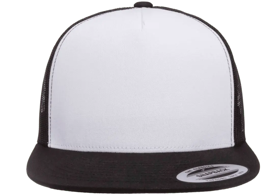YP Classics® classic trucker cap - white front