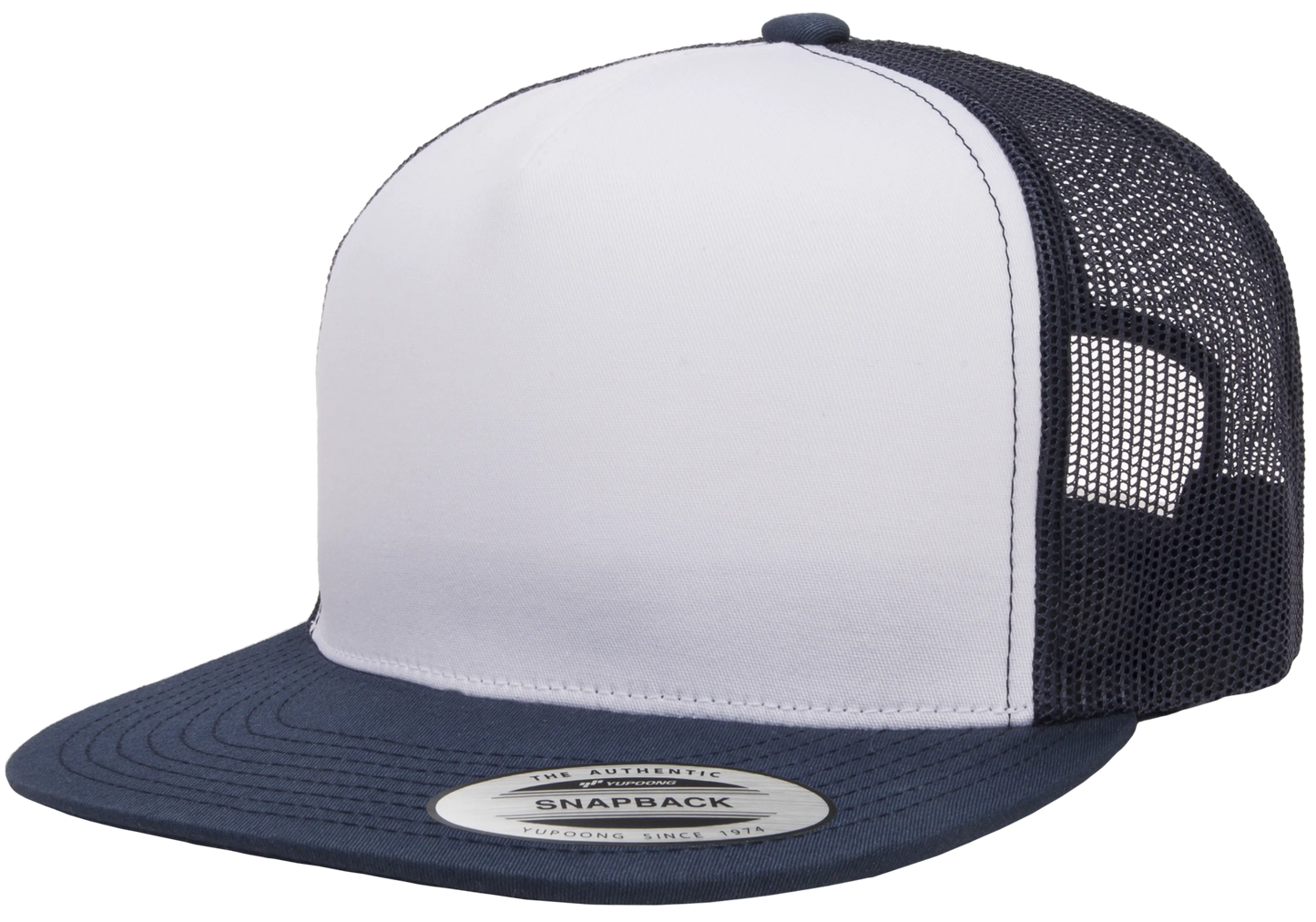 6006W - Navy /White Front Panel