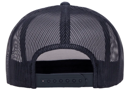 YP Classics® retro trucker cap with white front panel