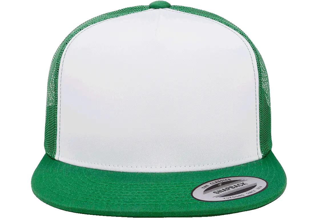 YP Classics® classic trucker cap - white front