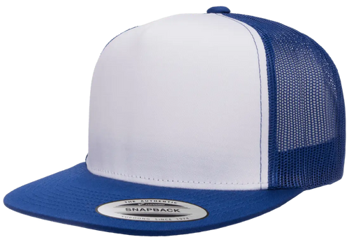 Royal/White Front Panel / One Size