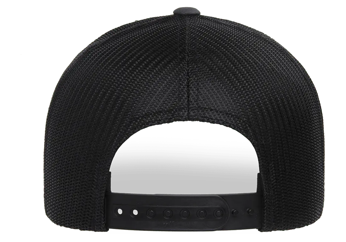 YP Classics® recycled mesh retro trucker cap 2-tone