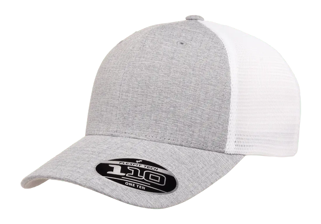 110MT - Melange Silver/White