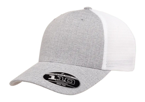 Melange Silver/White / One Size