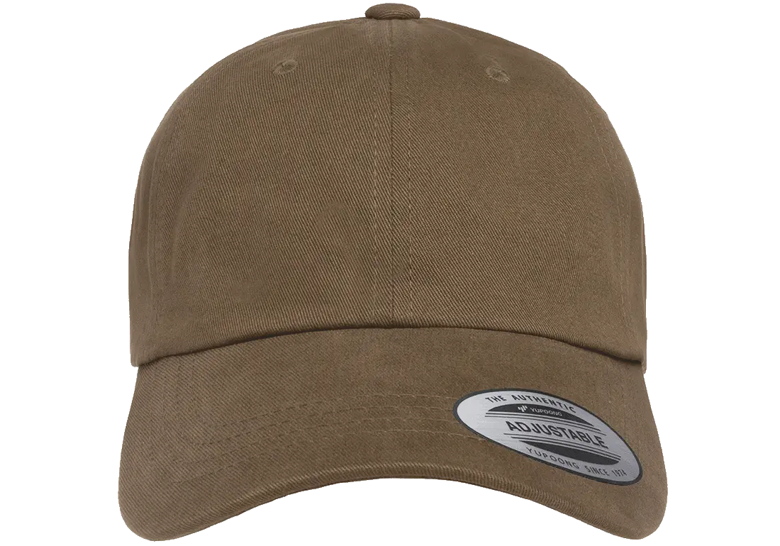 YP Classics® peached cotton twill dad cap